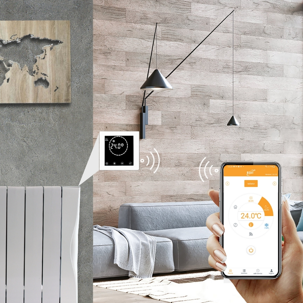 Elektrický radiátor IQ line wifi smartphone 2